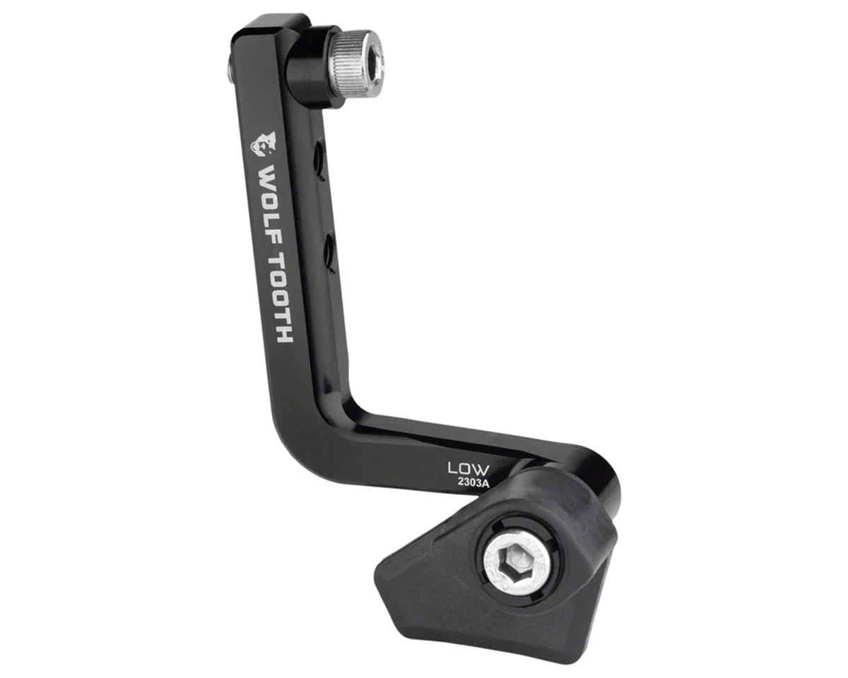 Wolf Tooth Components LoneWolf Aero Chainguide (Black) (Braze-On) (Low Sweep)